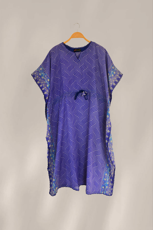 1 PC Stitched | Printed Lawn Kaftan