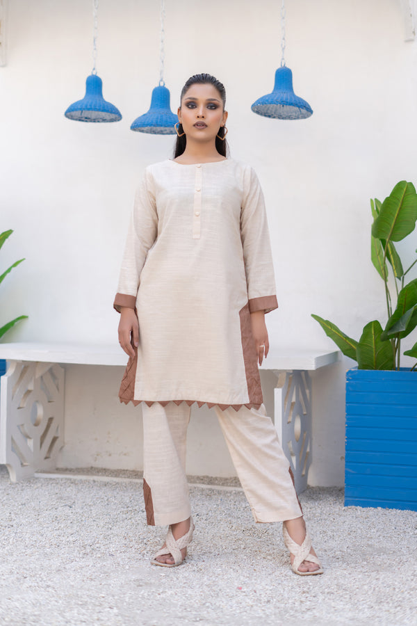 2 PC Stitched | Khaddar Suit