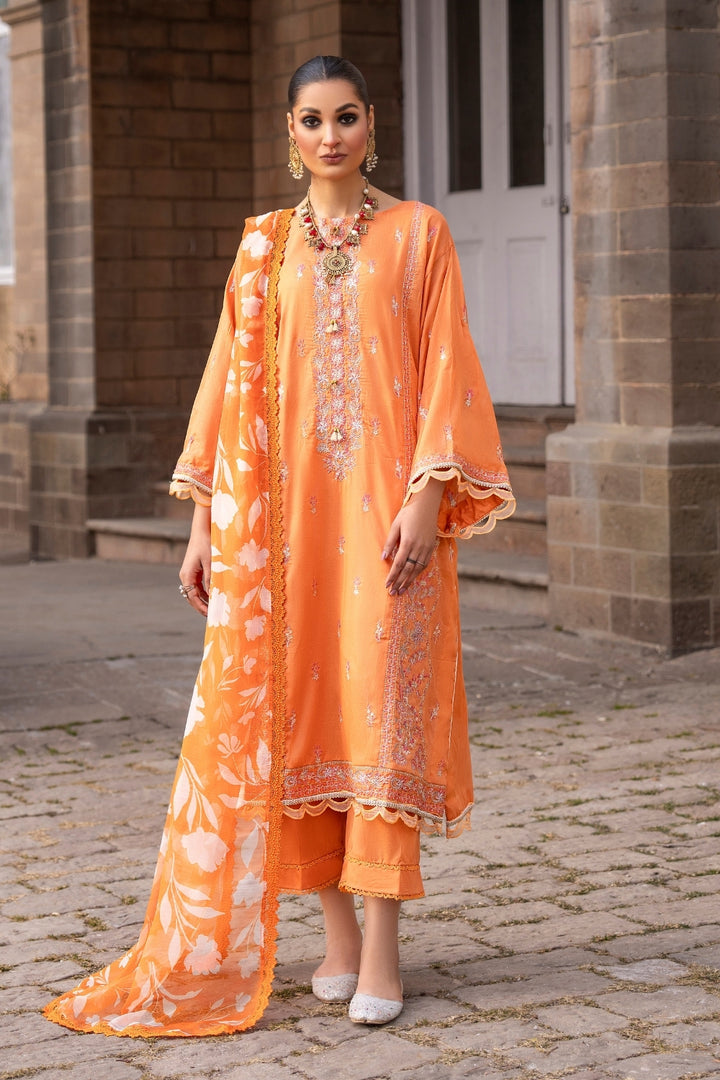 Embroidered Lawn Suit